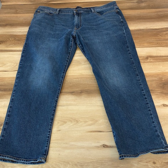 Lucky Brand 363 Vintage Straight Jeans Mens Size 42x30 Blue Denim Pants - Picture 1 of 8